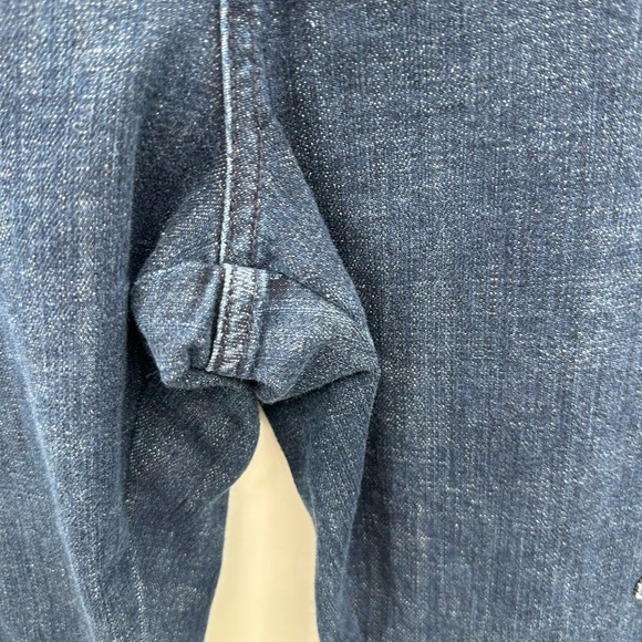 NWT PILCRO AND THE LETTERPRESS 32 Slim boyfriend sequined floral stretch jean - Picture 6 of 13